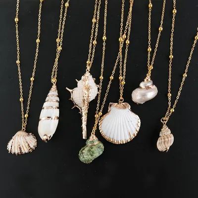 Ocean shells necklaces