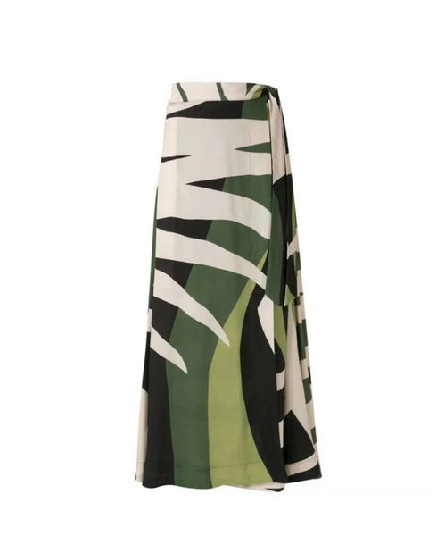 Skirt Sand Blas Green Forest